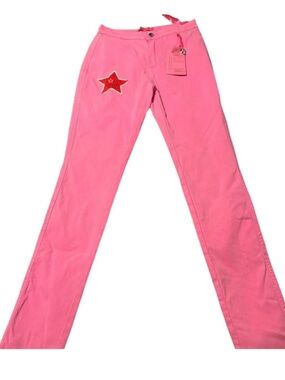 Roma Neon Pink Jeans